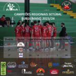 Campeões Regionais Setúbal sub16 (2023/24)