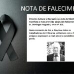 Nota de Falecimento – Domingos Nogueira